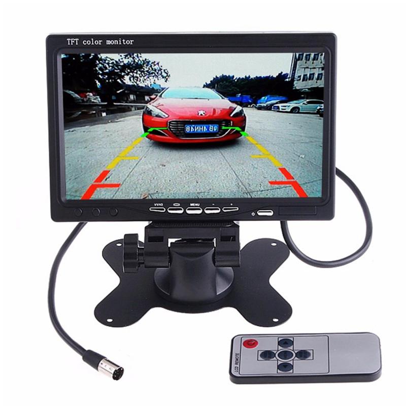 PZ-607 Vehicle Truck Backup Camera and Monitor Infrared Night Vision Rear View Camera with 7 inch HD Monitor – PZ607  |  Rear View Cameras Car Electronics Rear View Cameras