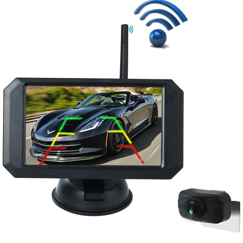 PZ719 Car 5 inch 1080P HD Digital Signal Wireless Reversing Image Rear View Camera  |  Rear View Cameras Car Electronics Rear View Cameras