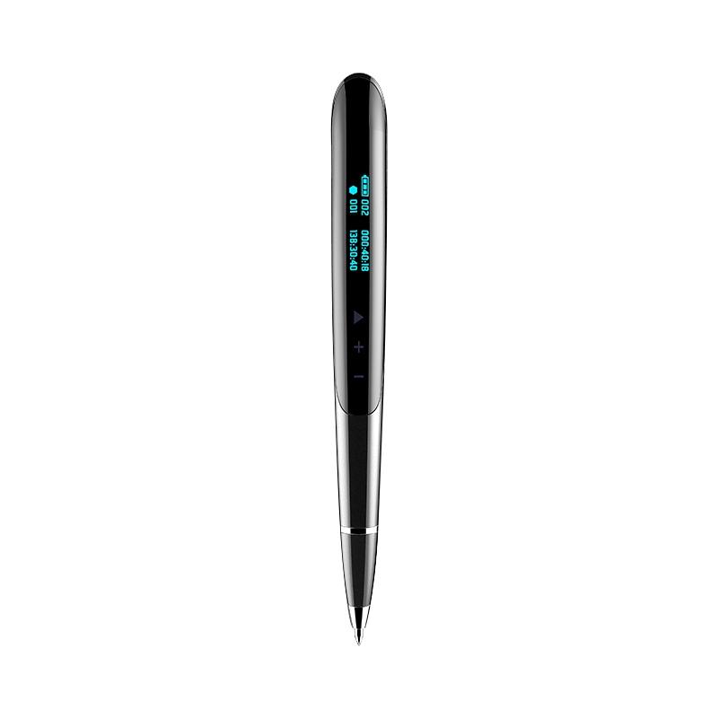 Q9 AI Intelligent High-definition Noise Reduction Conference Recording Pen Voice Control Recorder, Capacity: 16GB (Black)  |  Recording Pen Recording Pen Recording Pen