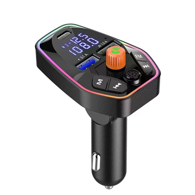 Q9 Car Bluetooth MP3 With TYPE-C Port PD Charging FM Transmitter  |  Bluetooth Car Kits Bluetooth Car Kits Bluetooth Car Kits