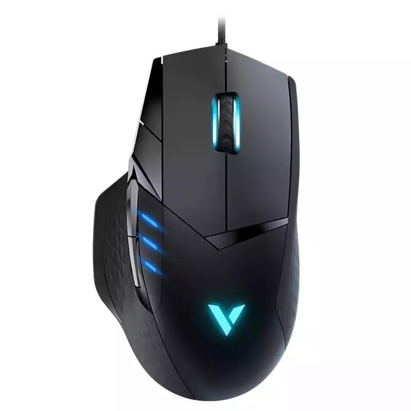 Rapoo VT300 6200 DPI 10 Programmable Buttons RGB Lighting System Gaming Wired Mouse (Black)  |  Wired Mice Computer Accessories Wired Mice