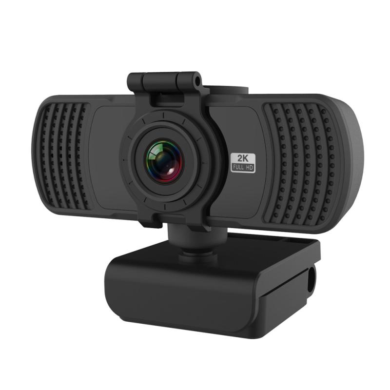 Richwell PC-06 Mini 360 Degrees Rotating 4.0 MP HD Auto Focus PC Webcam with Noise Reduction Microphone  |  Webcams Computer Accessories Webcams