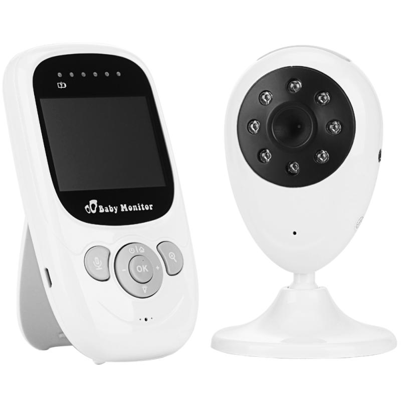 SP880 Wireless Baby Monitor with Temperature Monitoring, Night Light, Music – White  |  Baby Monitors Baby Monitors Baby Monitors