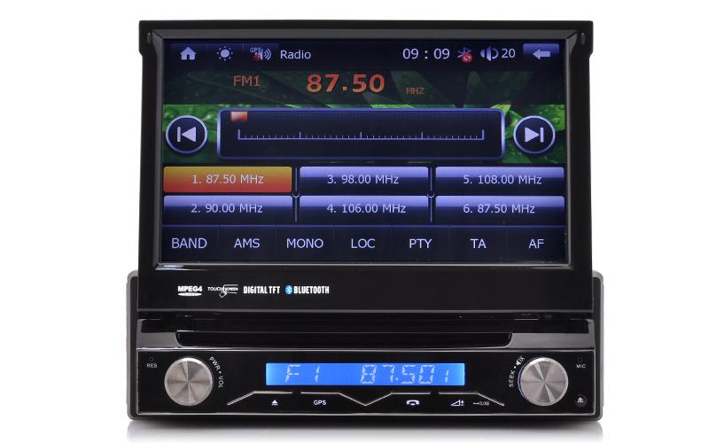 Starsound – 7 Inch 1 DIN Car DVD Player with GPS And Detachable Front Panel  |  Car DVD Players Car DVD Players Car DVD Players