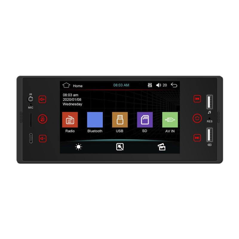 SW150 5-inch HD Touch Screen Dual USB Car MP5 Player Bluetooth Reversing Video Card U Disk Radio  |  Car MP4 MP5 Players Car Electronics Car MP4 MP5 Players