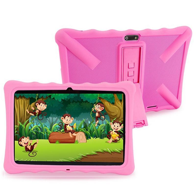 T12 Kid Tablet 10.1 inch, 2GB+32GB, Android 10 Unisoc SC7731E Quad Core CPU Support Parental Control Google Play (Pink)  |  Kid Tablet Computers Kid Tablet Computers Kid Tablet Computers