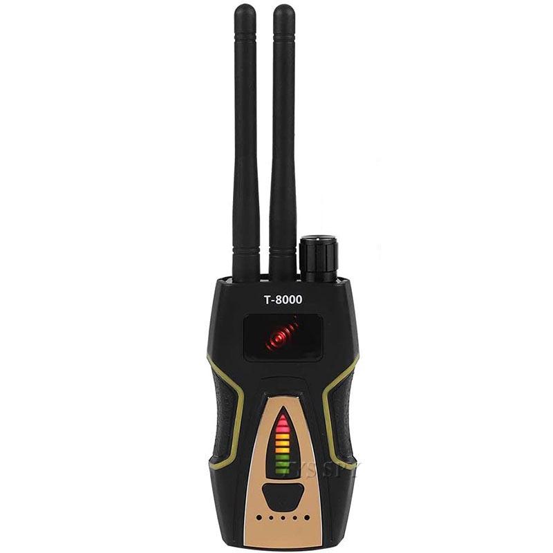 T8000 Portable Anti Spy Radio RF Signal Detector for Hidden Camera Detection – GSM Audio Bug Finder / GPS Scanner  |  Security Devices Security & Surveillance Security Devices