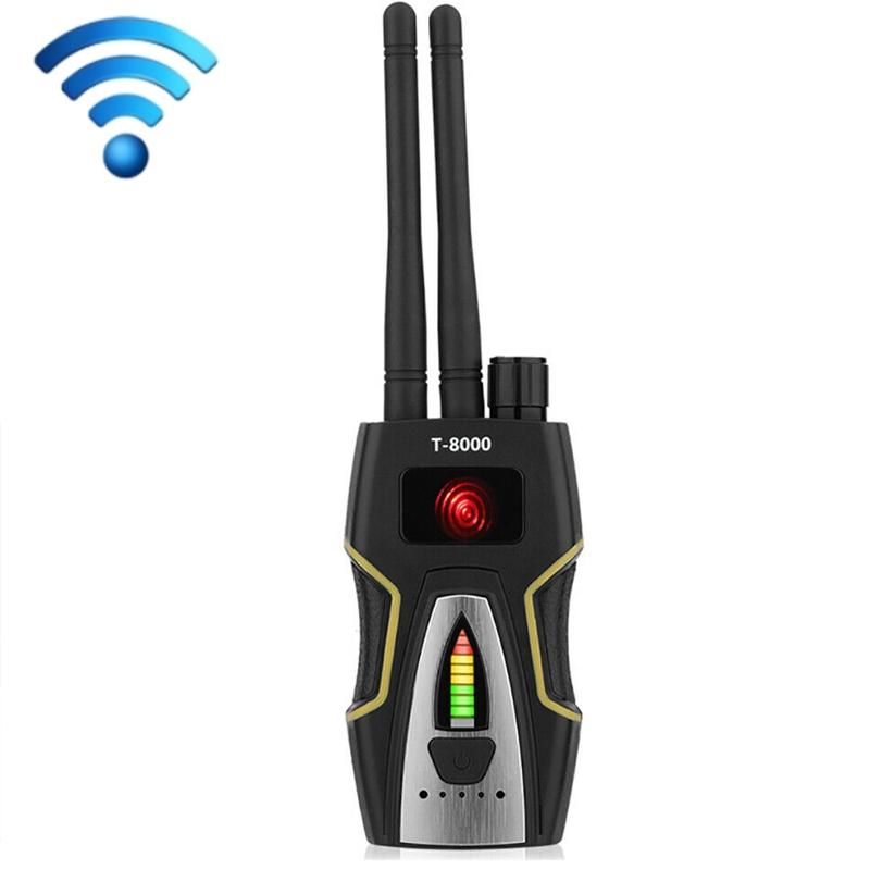 T8000 Wireless Signal Detector GPS Defense Location Finding Camera Anti-Candid Anti-Tracking Detection Instrument  |  WiFi Signal Detector Security & Surveillance WiFi Signal Detector