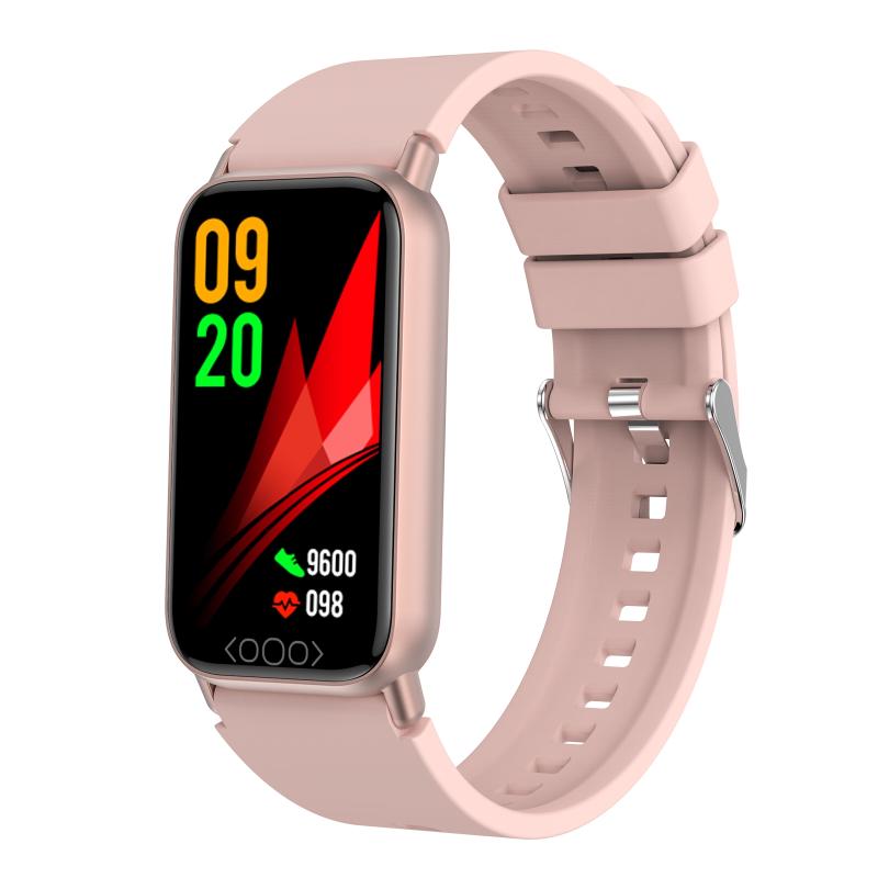 TK72 1.47 inch Color Screen Smart Watch, Support Heart Rate / Blood Pressure / Blood Oxygen / Blood Sugar Monitoring (Pink)  |  Smart Bracelets Smart Bracelets Smart Bracelets