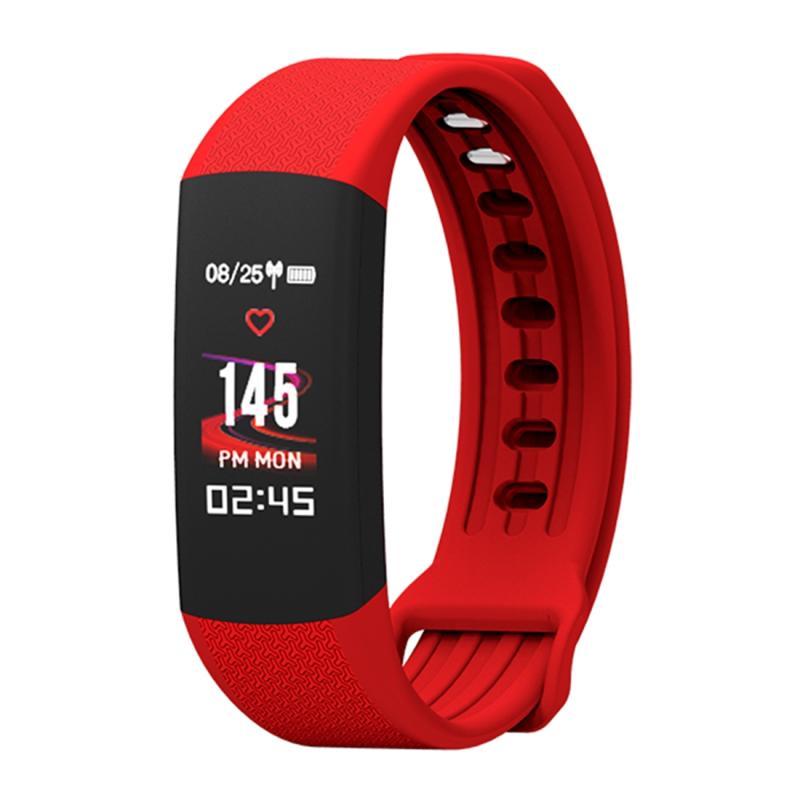 TLW B6 Fitness Tracker 0.96 inch TFT Screen Wristband Smart Bracelet, IP67 Waterproof, Support Sports Mode / Continuous Heart Rate Monitor / Sleep Monitor / Information Reminder (Red) – B6 Red  |  Smart Bracelets Smart Bracelets Smart Bracelets