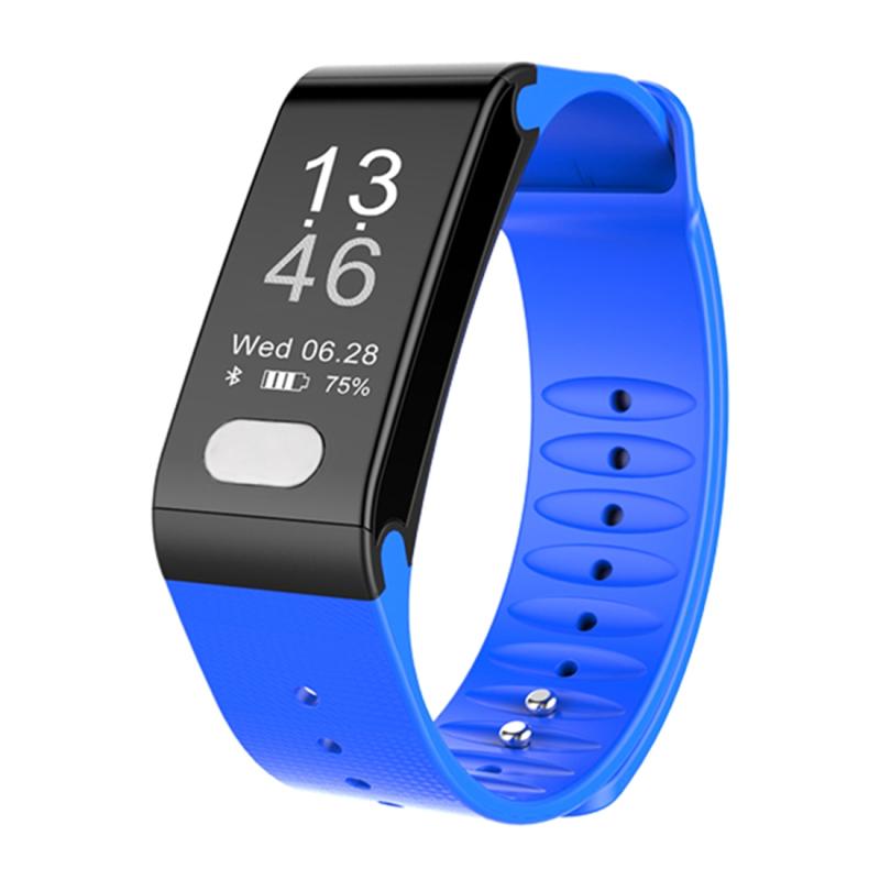 TLW T6 Fitness Tracker 0.96 inch OLED Display Wristband Smart Bracelet, Support Sports Mode / ECG / Heart Rate Monitor / Blood Pressure / Sleep Monitor (Blue) – T6 Blue  |  Smart Bracelets Smart Bracelets Smart Bracelets