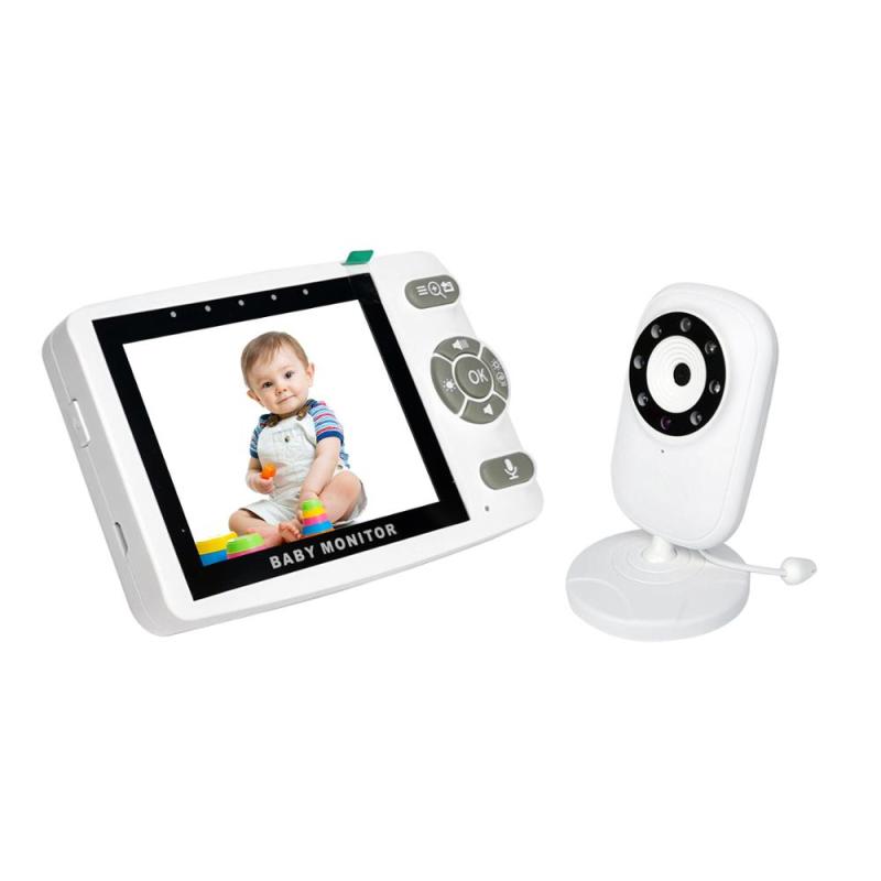 Two Way Talk Wireless Digital Baby Monitor with 3.5 Inch Screen, Temperature Monitor, IR Night Vision  |  Baby Monitors Baby Monitors Baby Monitors