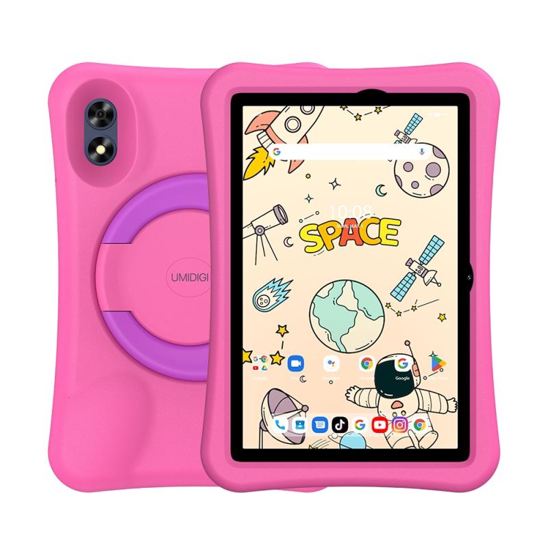 UMIDIGI G2 Tab Kids Tablet PC 10.1 inch, 4GB+64GB, Android 13 RK3562 Quad-Core, Global Version with Google, EU Plug (Candy Pink)  |  Kid Tablet Computers Kid Tablet Computers Kid Tablet Computers