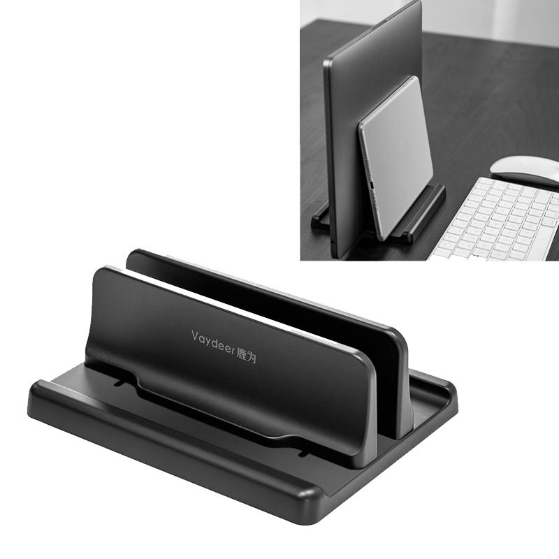 Vaydeer SZ2S01 Notebook Vertical Stand Computer Stand Bracket Desktop Storage Shelf  |  Laptop Stands Computer Accessories Laptop Stands