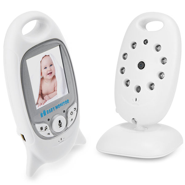 VB601 Wireless Baby Monitor Two-way Audio Night Vision Temperature Monitoring Lullabies – White  |  Baby Monitors Baby Monitors Baby Monitors