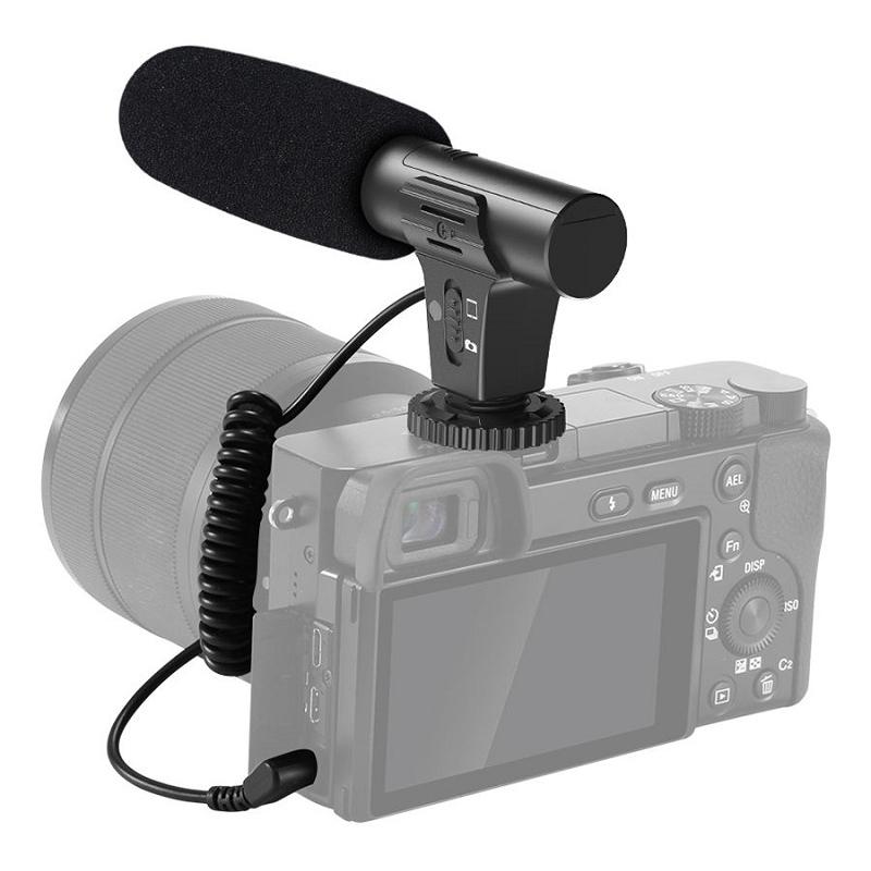 Video Recording Live Camera Mobile Conference Recording Microphone (Black)  |  Microphones Computer Accessories Microphones