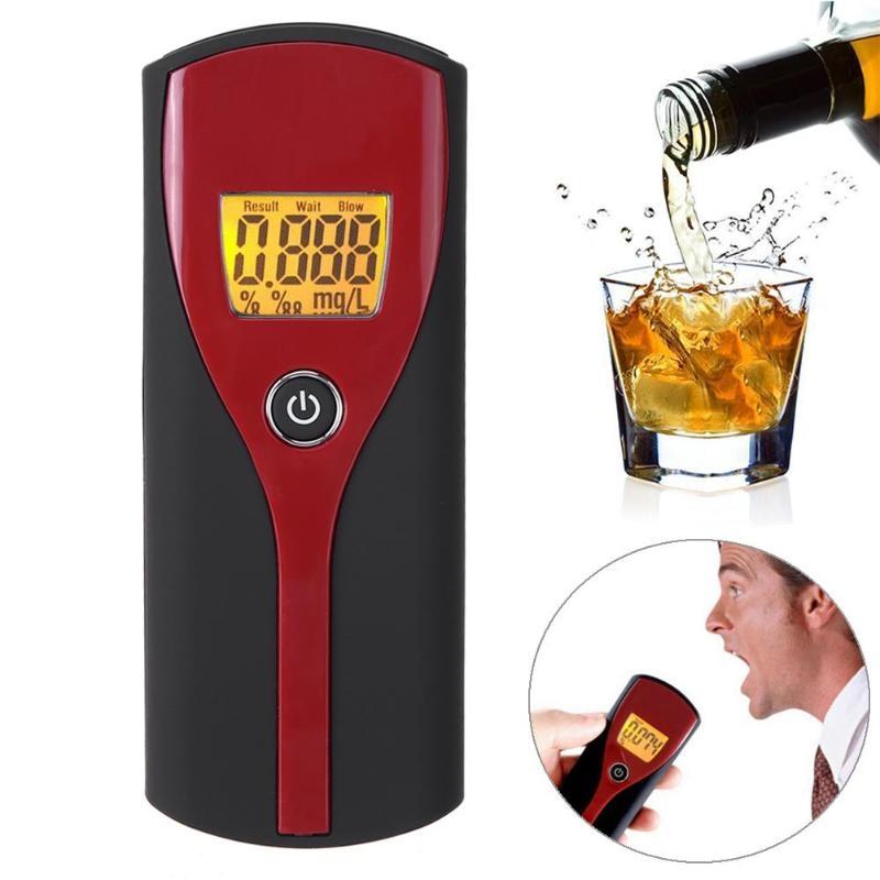 W637 Digital Breath Alcohol Tester Easy Use Breathalyzer Alcohol Meter Analyzer Detector with LCD Display  |  Breathalyzers Breathalyzers Breathalyzers