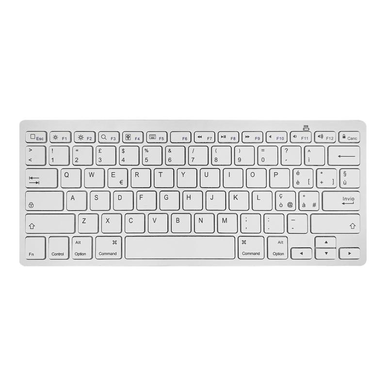 X5 Bluetooth 3.0 Wireless 78 Keys Foreign Language Small Language Keyboard (Italian)  |  Wireless Keyboards Computer Accessories Wireless Keyboards