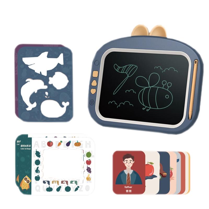 X6 Puzzle Early Education Children Toy Multifunctional Handwritten Blackboard Cartoon Electronic Drawing Board, Colour: Blue (Color Film)  |  Digital Drawing Tablets Computer Accessories Digital Drawing Tablets