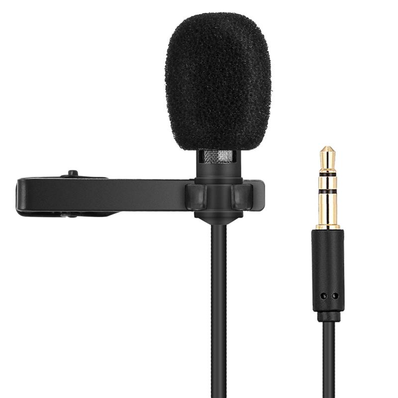 Yanmai R955 Clip-on Lapel Mic Lavalier Omni-directional Double Condenser Microphone  |  Microphones Computer Accessories Microphones