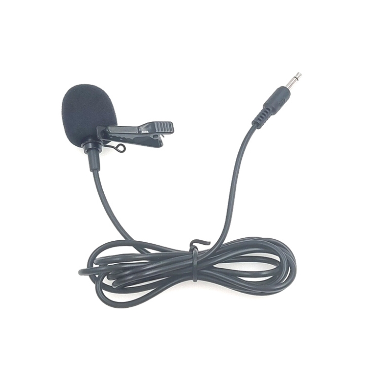 ZJ031MR Mono 3.5mm Straight Plug Tour Guide Megaphone Lavalier Wired Microphone, Length: 1.5m  |  Microphones Computer Accessories Microphones