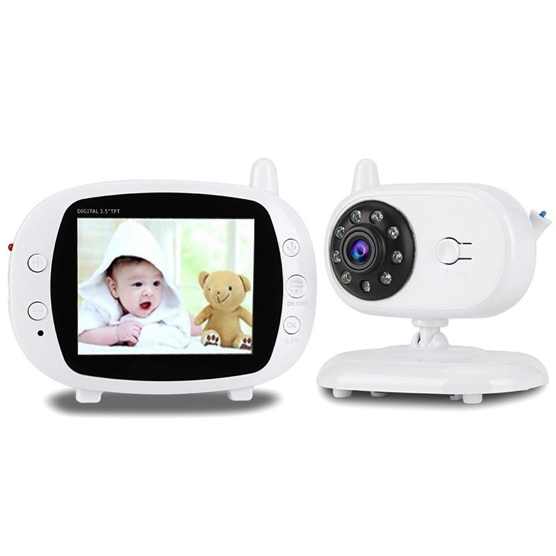 BM-850 3.5 inch LCD 2.4GHz Wireless Surveillance Camera Baby Monitor with 8-IR LED Night Vision, Two Way Voice Talk (White)  |  Baby Monitors Baby Monitors Baby Monitors