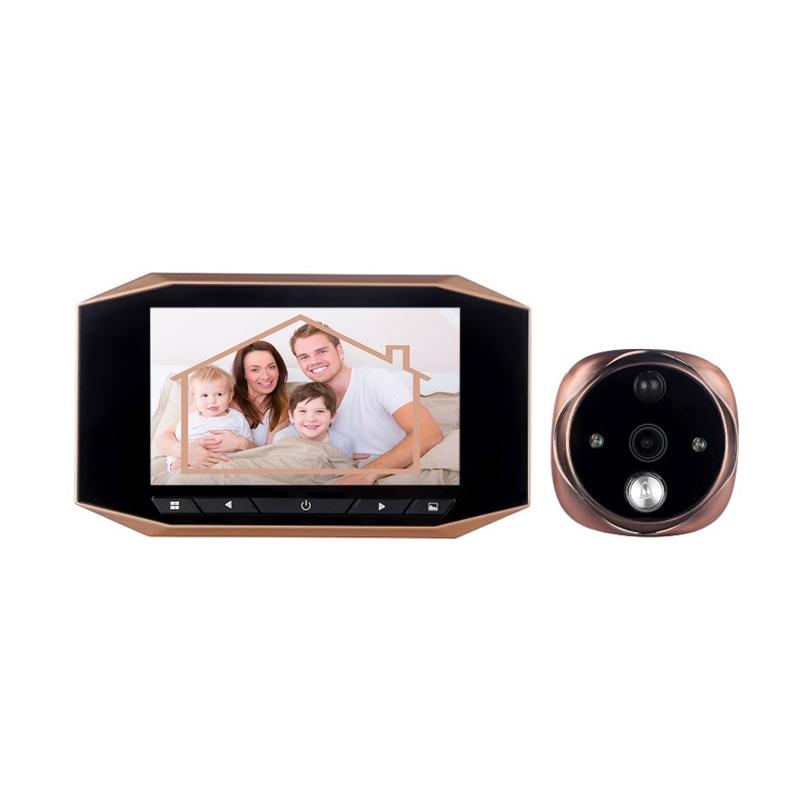 M525 3.5 inch TFT Display Screen 2.0MP Camera Video Doorbell, Support TF Card (32GB Max) & Motion Detection  |  Video Door Phones Security & Surveillance Video Door Phones