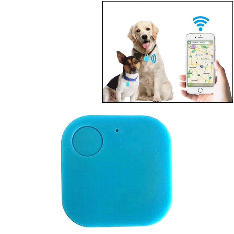 Portable Mini Square Anti Lost Device Smart Bluetooth Remote Anti Theft Keychain Alarm (Blue)  |  Anti-lost Alarm Anti-lost Alarm Anti-lost Alarm