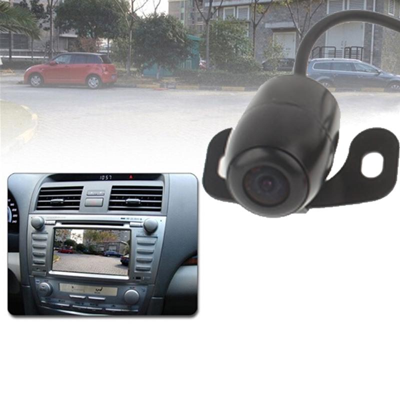 120 Degree Wide Angle Waterproof Car Rear View Camera (E306) (Black)  |  Rear View Cameras Car Electronics Rear View Cameras