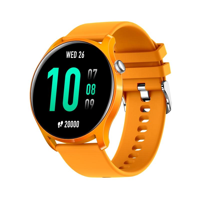 KC08 1.28 inch IPS Screen Smart Wristband, Support Sleep Monitoring/Heart Rate Monitoring (Orange)  |  Smart Bracelets Smart Bracelets Smart Bracelets