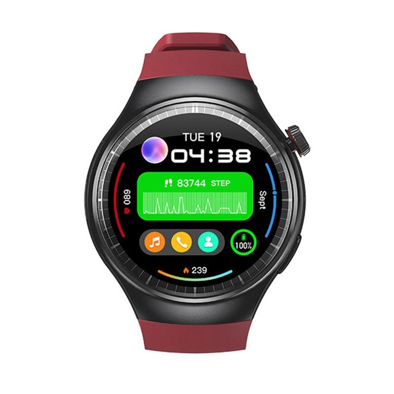 UNIWA DM80 1.43 inch IP67 Waterproof Android 8.1 Smart Watch Support 4G Network / WiFi / GPS / NFC (Red)  |  Smart Phone Watches Smart Phone Watches Smart Phone Watches